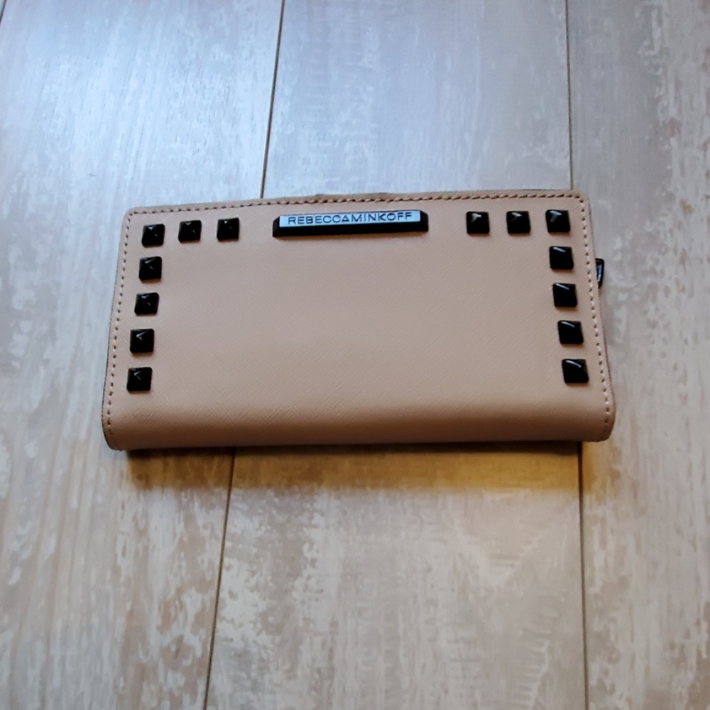 Rebecca Minkoff Wallet in safiano and leather